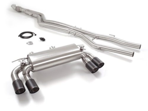 BMW M2 F87 Coupè - Auspuffanlage Edelstahl (3.0 / 272kW - bis 06/2018) "Carbon"